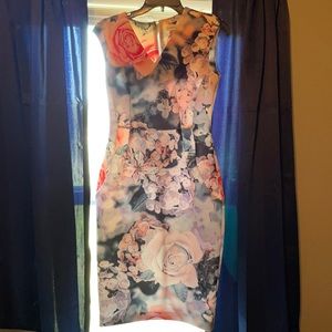 Calvin Klein floral dress